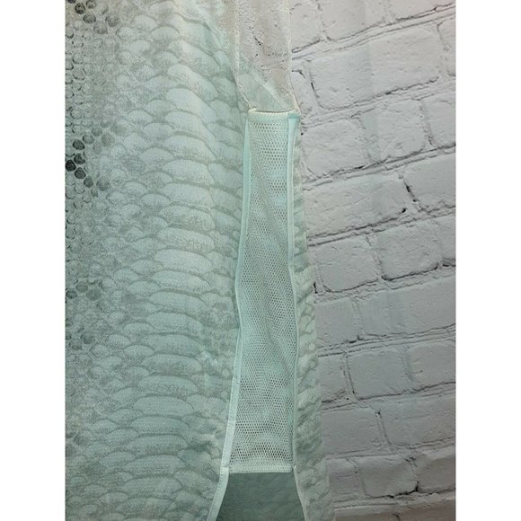Alberto Makali Snake Print Asymmetrical Top Size XL - Picture 5 of 8